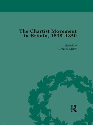 cover image of Chartist Movement in Britain, 1838-1856, Volume 6